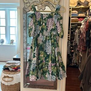 Dolce Gabbana Hydrangea Dress